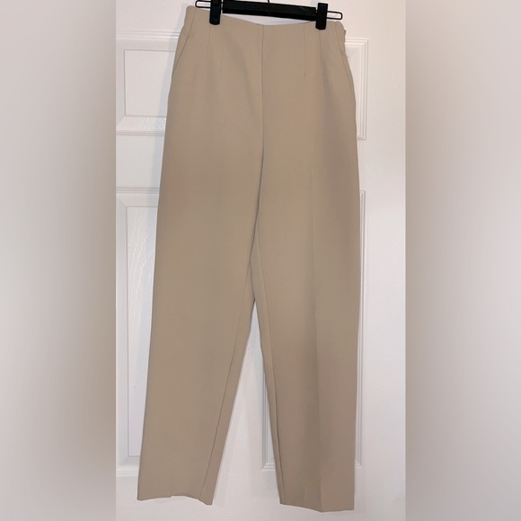 Dynamite Kendall Slim Side Zip Pants Trousers Beige Size 2 - Picture 3 of 5